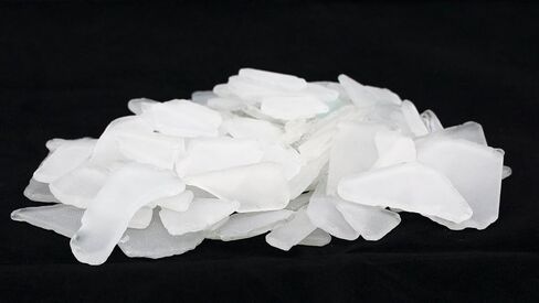 Nautical Crush Trading White Sea Glass - 11 أوقية من الزجاج البحري للكتابة الحرف والديكور العطلات | زجاج الشاطئ للحرف اليدوية ، Seaglass للحرف ، عروض الزفاف الساحلية ومشاريع DIY in Kuwait