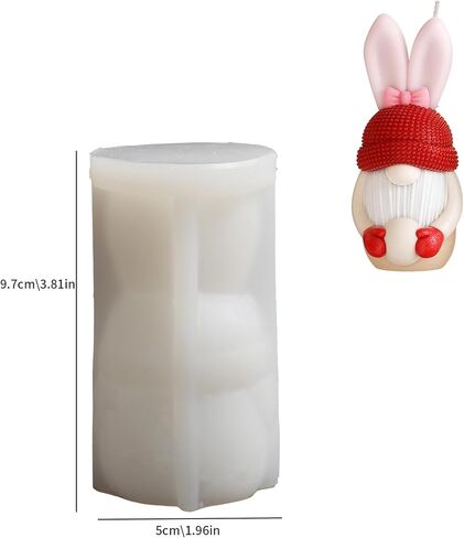 عيد الفصح أرنب أرنب راتنجات السيليكون من أجل الصب وصنع الشموع in Kuwait