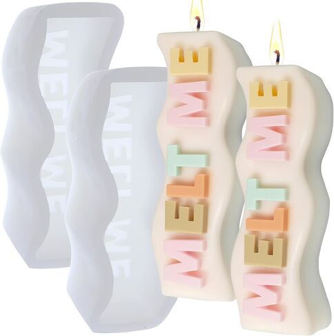 Cancer Wave Silicone Candle Mold for Candle Making, Zodiac Alphabet Pillar Resin Moulds for DIY Wax, Soap, and Epoxy Casting – Personalized Aromatherapy Craft Mold in Saudi Arabia