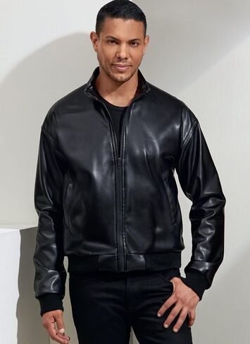 Vogue Unisex Bomber Jacket Sewing Pattern Kit, Code V1877, Sizes XL-2XL-3XL, Multicolor in Saudi Arabia