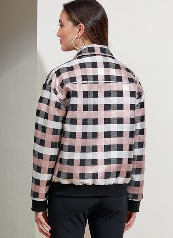 Vogue Unisex Bomber Jacket Sewing Pattern Kit, Code V1877, Sizes XL-2XL-3XL, Multicolor in Saudi Arabia