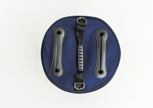 حقيبة الحياكة والكروشيه مع الملحقات - حمل تخزين الغزل المقاوم للماء وخالية من التشابك ، حامل لوازم الكروشيه و WIP Project مع جيب واضح - قوي وخفيف الوزن - مجموعة من 3 in Kuwait