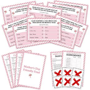 OICPYD MOTHERS DAOMES GAME FRANDING FRANDLY GROUP GROUP ، Funny Mother's Day Party Trivia Games ، Mothers Day Decorations -06