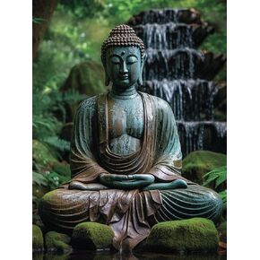 reofrey diy مجموعات فن الماس للبالغين bodhisattva ، بوذا الكامل الحفر مستديرة الطلاء rhinestone paints