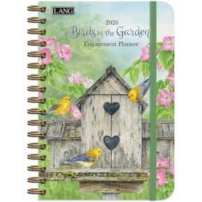 Lang, Birds in The Garden 2026 Planner