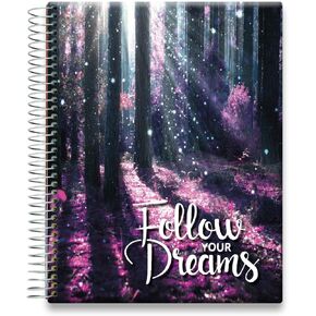 Tools4Wisdom Planner 2025-2026 - April 2025-2026 Calendar - 15 Months - 8.5x11 Inch Hardcover - Daily Weekly and Monthly - A5J6 - Follow Your Dreams