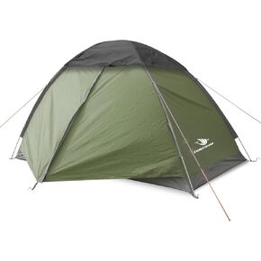 7 * 6 * 4.4 Feet Three-Person Backpacking Tent, Waterproof Camping and Hiking Tent, for Used by Three People, Lightweight and Durable