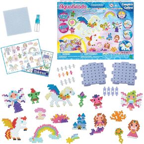 AquaBeads Enchanted World Complete Arts & Crafts Bead Kit Fot Kids- أكثر من 1000 حبة وعرض