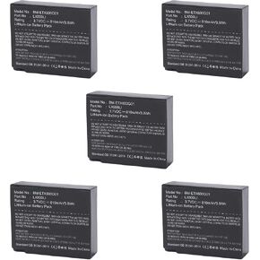 5 Pcs Battery Replacement for Eartec Hub Systems HUB Ultralite, Battery Part NO LX600LI in Saudi Arabia