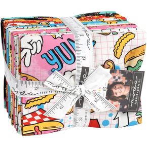 Moda Fabrics Snack Shack Fat Quarter Bundle by Crystal Manning 11940AB