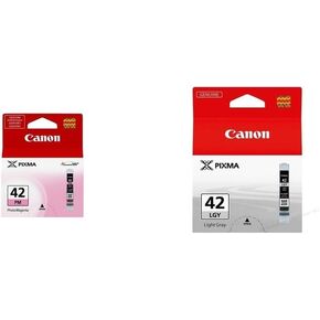 Canon CLI-42 Photo Magenta and Light Gray Compatible Ink Tank Cartridges for PIXMA PRO-100 Printers