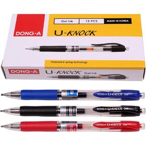 Dong-A U-Knock Gel Ink Ballpoint Pen 0.7mm U-SPRENG TECHNOLD