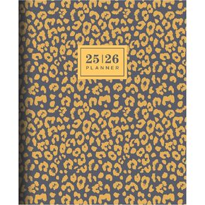 TF Publishing July 2025 - June 2026 Night Sky Small Weekly Monthly Planner - 12 Month Academic Planner 2025-2026 with Durable Cover, Thick Uncoated Paper, and Wire Binding - 3.5 in x 6.5 in