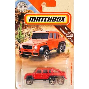 Matchbox Mercedes Benz G63 AMG 6x6 Red 79/100 MBX Off-Road 5/20