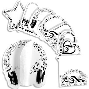 SIBBA 8 PIATS MUSION NOTES LOTESY LOTES TELFISE-THESTIVE NOTEPADS MUSIC SUBLE SHOPERS FUNCID
