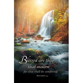 Church Bulletin 11" - Funeral - Mourn (Pack of 100)