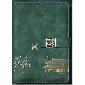 مذكرات جلدية من Notepad A5 -360 صفحة ، دفتر غلاف غلاف كثيف ، مناسب للمذكرات اليومية والدراسة في السفر والعمل والمدرسة والجامعة (8.2 بوصة × 5.7 بوصة).