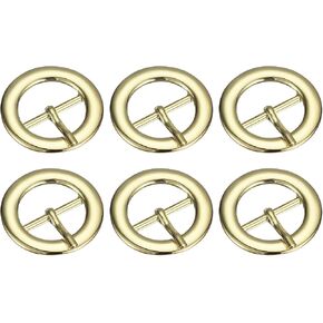 مشبك الأسطوانة المعدنية UXCELL ، 6pcs أحادي حزام الشوكة الدبوس مستديرة الشحوم in Kuwait
