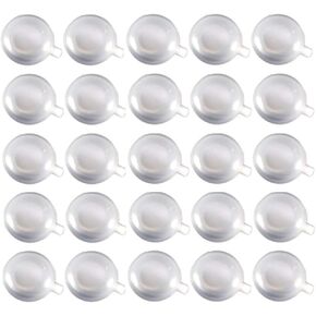 Erioctry 25pcs 27mm-50mm squeakers إصلاح إصلاح صانع ضوضاء لعبة Dog Pet Baby (35 مم) (40 مم)
