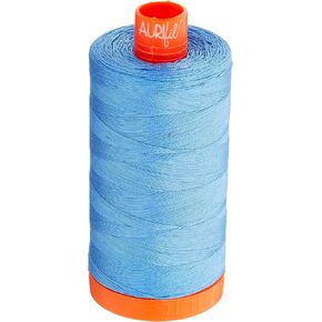 Aurifil Mako Cotton Thread Solid 50wt 1422yds Light Wedgewood