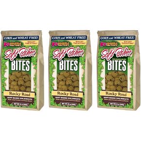 K9 Granola Factory 3 Pack of Beaks Bakes Bites Rocky Road Treats ، 12 أوقية لكل منها
