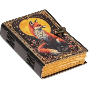 كتاب نوبات الجلود المجلة ديككل حافة الورق السحر كات آلهة مطبوعة سماوية القمر مجلة الساحرة Wiccan Journal SPORAL GOTHIC NOTER