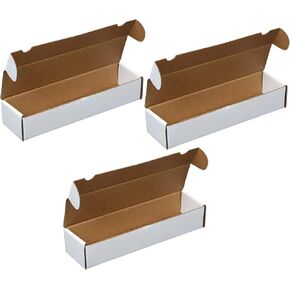 (6) Premium Thick 800 Count Storage Box Trading Card Storage Box Cardboard Perfect Baseball Card Storage - Holds Gaming Football Basketball Baseball MTG - MADE IN THE USA