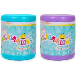 Squishmallows Official KellyToy Micromallows 2.5" Mystery Squad Series 2 in Sealed Capsule Plush Stuffed Toy (2 Pack (Capsule Colors Will Vary))
