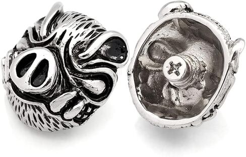 CRAFTMEMORE Pig Wild Boar Concho Screw Back Conchos Leathercraft Decor 2PCS 1 Inch (Bronze) in Saudi Arabia