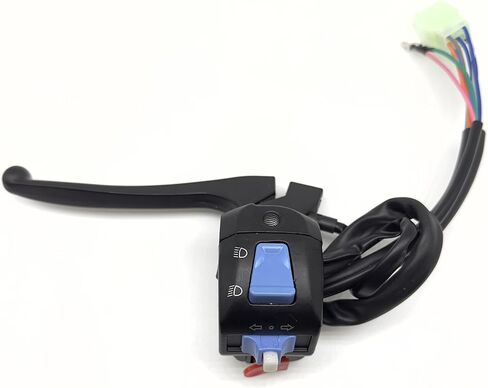 Chinese Scooter Waterproof Aluminum Right Side Handle Disc Brake Switch + Left Disc Brake Swith Control Assembly Set for Disc Brake System GY6 50cc 125cc 150cc in Kuwait