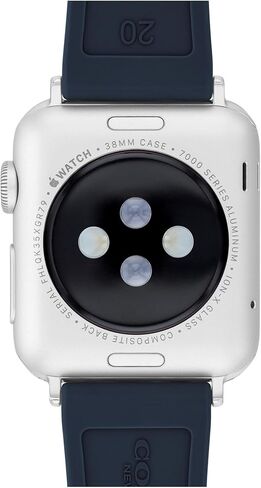 Coach Apple Watch Strap, Compatible with 38mm, 40mm, 41mm Apple Watch, Interchangeable Silicone Band, Sleek Look, Personalize Your Style in Saudi Arabia