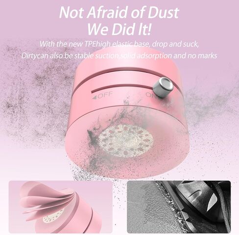 Duedue Magnetic Car Phone Mount 2025 حامل لوحة التناوب للسيارة للسيارة ، وشفط الفراغ أقوى 10x ومغناطيس مغناطيسي عالي ، وقابل للطي. in Kuwait