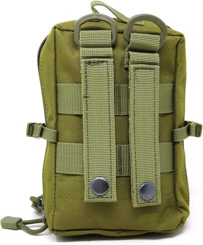 M MCGUIRE GEAR, Admin Molle Pouches, Small Multi Pocket Medicine Bag, Travel First Aid Kit, IFAK Med Kit, and Emergency Survival Kit, Backpacking and Hiking Essentials in Kuwait