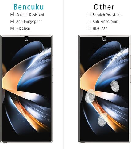 (2 Pack) Designed for Samsung Galaxy S25+ / S25 Plus 6.7 Inch Tempered Glass Screen Protector, Support Fingerprint Unlock, Anti Scratch, Bubble Free in Kuwait