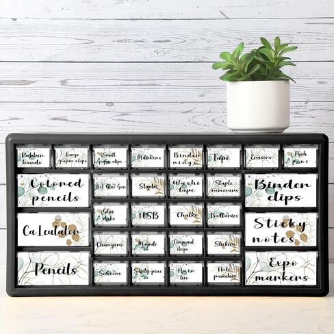Frienda 84 Pcs 4 Sheet Toolbox Labels Tool Box Storage Stickers Teacher Drawer Tag Colorful Classroom Decor for Back to School Teachers Classroom Organization(Pastel) in Saudi Arabia