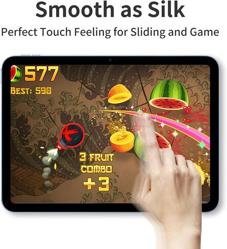 Privacy Screen Protector for iPad Pro 11 Inch 2024 5th Generation 9H Tempered Glass Anti-Spy [Face ID & Apple Pencil Compatible] Case Friendly Anti-Scratches High Definition in Saudi Arabia