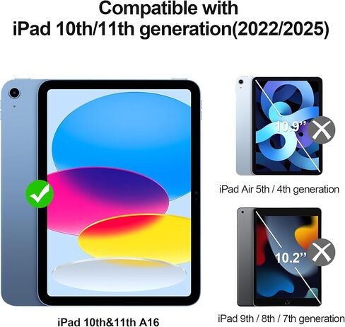 Privacy Screen Protector for iPad Pro 11 Inch 2024 5th Generation 9H Tempered Glass Anti-Spy [Face ID & Apple Pencil Compatible] Case Friendly Anti-Scratches High Definition in Saudi Arabia