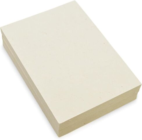 Kathmandu Valley Co. Deluxe 5x7 inch Lokta Card Stock Paper (Japanese Washi Method) with Clean-cut Edges for Vintage Stationery, Printing Decorative Wedding Invitations. Handmade in Nepal (100 Sheets) in Kuwait