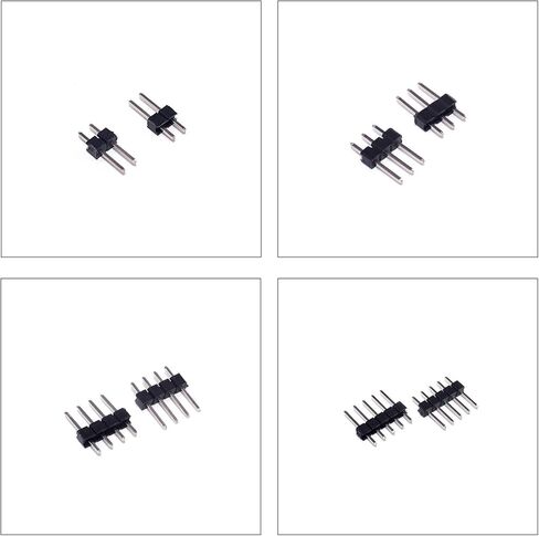 رأس دبوس 2.0 مم ، أنثى مستقيم دالك صف دبوس 180 درجة موصل ، 2x2 2x3 2x4 2x5 2x6 2x7 2x8 2x9 2x10 2x12 رأس دبوس للوحة ثنائي الفينيل متعدد الكلور (Ki-2.0-STR-FEMALE) in Kuwait