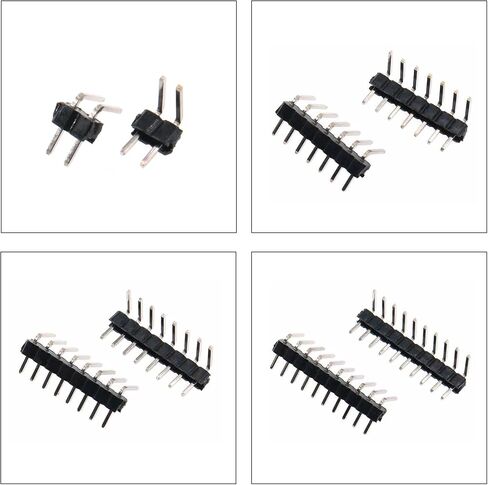 2.0mm Pin Header,Female Straight Dual Row Header Pin 180 Degree Connector,2x2 2x3 2x4 2x5 2x6 2x7 2x8 2x9 2x10 2x12 Pin Header for PCB Board (KI-2.0-Dual-Str-Female) in Saudi Arabia