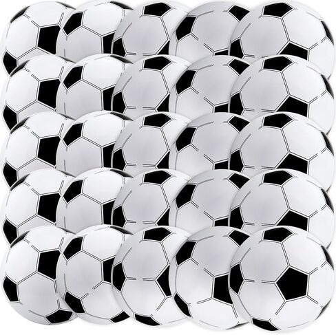 30 Pack 16 Inch Inflatable Soccer Ball Inflatable Basketball Blow Up Basketball Soccer Beach Balls for Sport Party Summer Pool Beach Activities in Kuwait