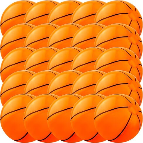 30 Pack 16 Inch Inflatable Soccer Ball Inflatable Basketball Blow Up Basketball Soccer Beach Balls for Sport Party Summer Pool Beach Activities in Kuwait