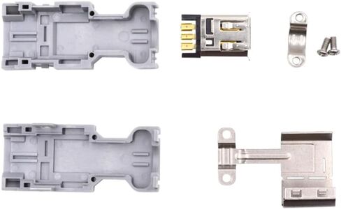 NFHK SM-6P I/O Connector IEEE 1394 6Pin CN3 Plug 55100-0670 Male JZSP-CMP9-1-E Compatible with Yaskawa Panasonic Servo 54280-0609 in Kuwait