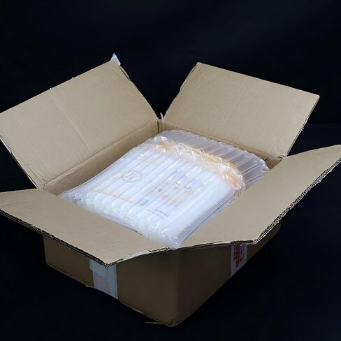 Cushioning Packaging - Inflatable Pillow, 4.2in x 99ft, Crash Proof Bubble Columns, for small items to be shipped, fill in box gaps (4.4in×99ft) in Saudi Arabia