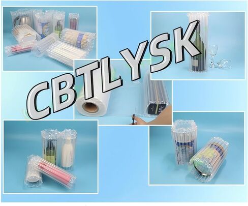 Cushioning Packaging - Inflatable Pillow, 4.2in x 99ft, Crash Proof Bubble Columns, for small items to be shipped, fill in box gaps (4.4in×99ft) in Saudi Arabia