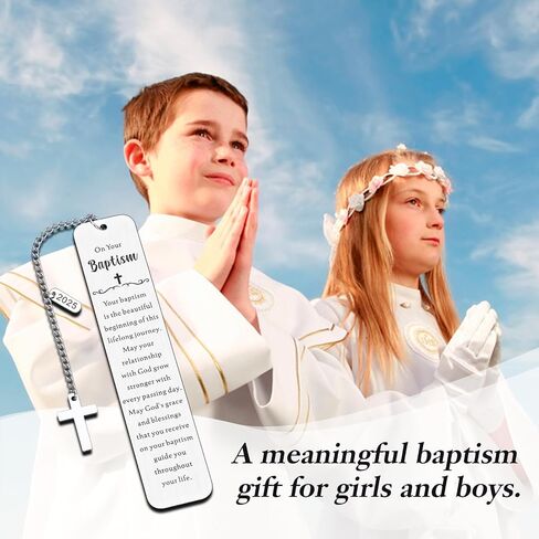 2025 Baptism Gifts for Girl Boy, Christening Gifts for Girls Boys, Adult Baptism Gifts for Women Men, Precious Moments Baptism Girl, Baby Dedication Gifts for Boys, Baby Shower Gifts, Baptismal Gifts in Saudi Arabia