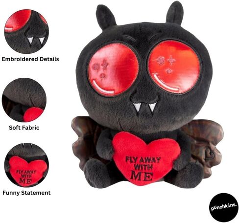 Mothman Plushie - Fly Wawn Away Me Sassy Valentine's Day Plush ، هدية للزوجين (صديقة ، صديقها ، زوجة ، زوج) ، لعبة أفخم للهدايا in Kuwait