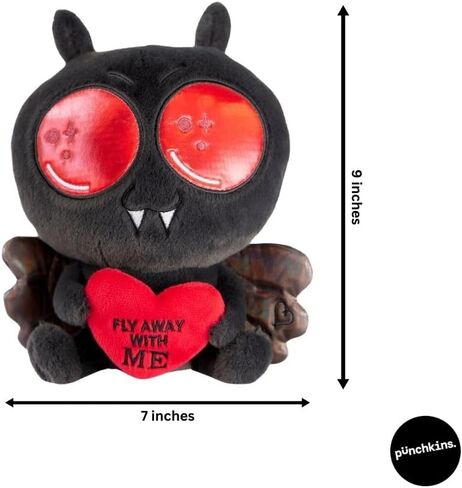 Mothman Plushie - Fly Wawn Away Me Sassy Valentine's Day Plush ، هدية للزوجين (صديقة ، صديقها ، زوجة ، زوج) ، لعبة أفخم للهدايا in Kuwait