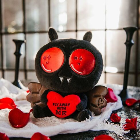 Mothman Plushie - Fly Wawn Away Me Sassy Valentine's Day Plush ، هدية للزوجين (صديقة ، صديقها ، زوجة ، زوج) ، لعبة أفخم للهدايا in Kuwait