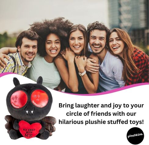 Mothman Plushie - Fly Wawn Away Me Sassy Valentine's Day Plush ، هدية للزوجين (صديقة ، صديقها ، زوجة ، زوج) ، لعبة أفخم للهدايا in Kuwait